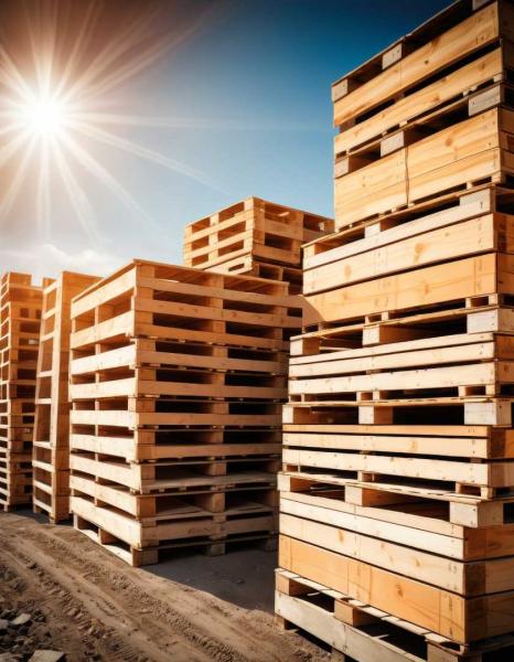 Palettes en bois à Taverny